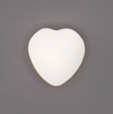 Gebroken Witte Hartvormige Knoop 14x14mm Knopen KNP00004